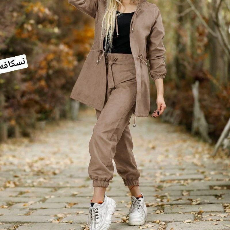 ست اسپرت ست پاییزه ست مانتو شلوار زنانه