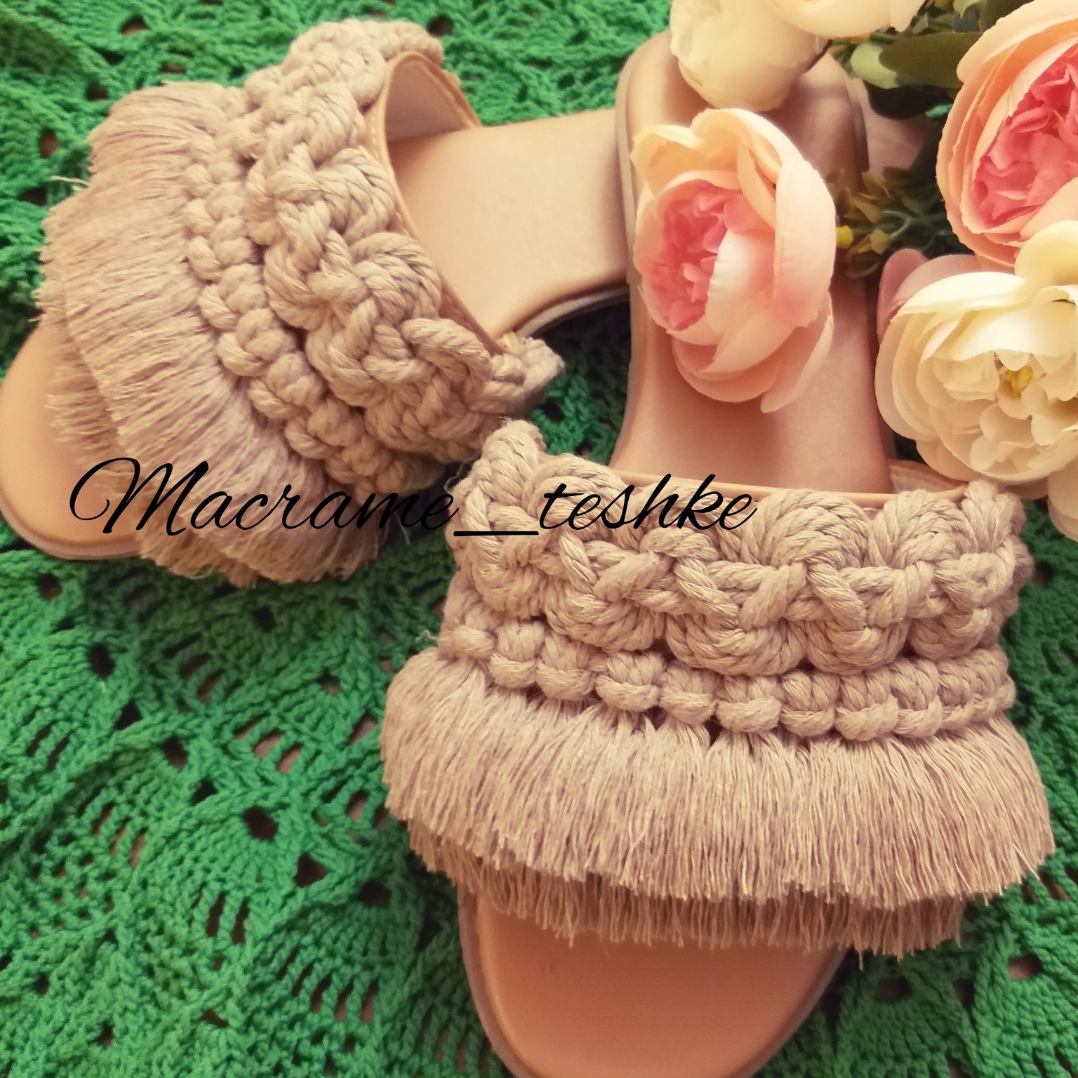 صندل زنانه روفرشی