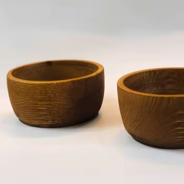 کاسه کوچک چوبی 6-12