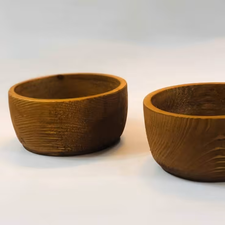 کاسه کوچک چوبی 6-12