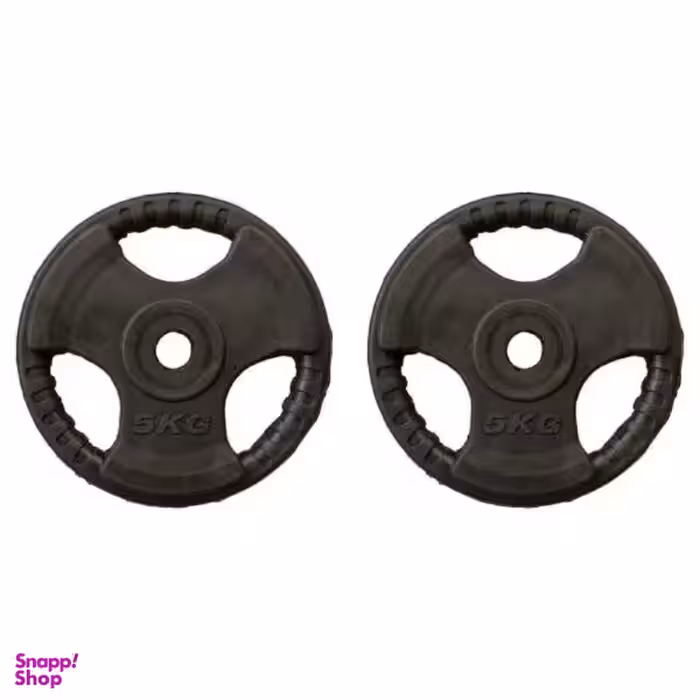 وزنه هالتر مدل vh5 وزن 5 کیلوگرم بسته 2 عددی