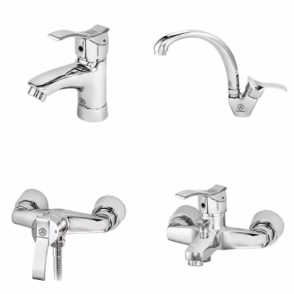 خرید و قیمت ست شیرآلات قهرمان مدل آبشار 2 | نوین هوم