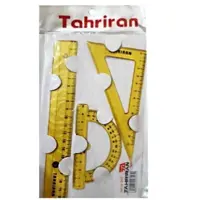 ست نقاله و گونیا و خط کش تحریران