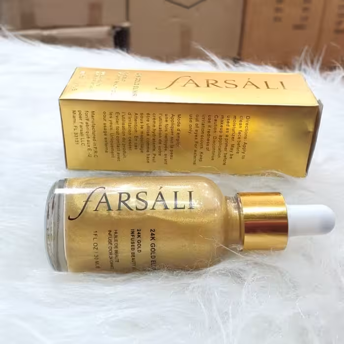 پرایمر و سرم فارسالی طلایی (FARSALI 24K GOLD ELIXIR)


