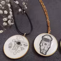 آویز ماشین رزینی