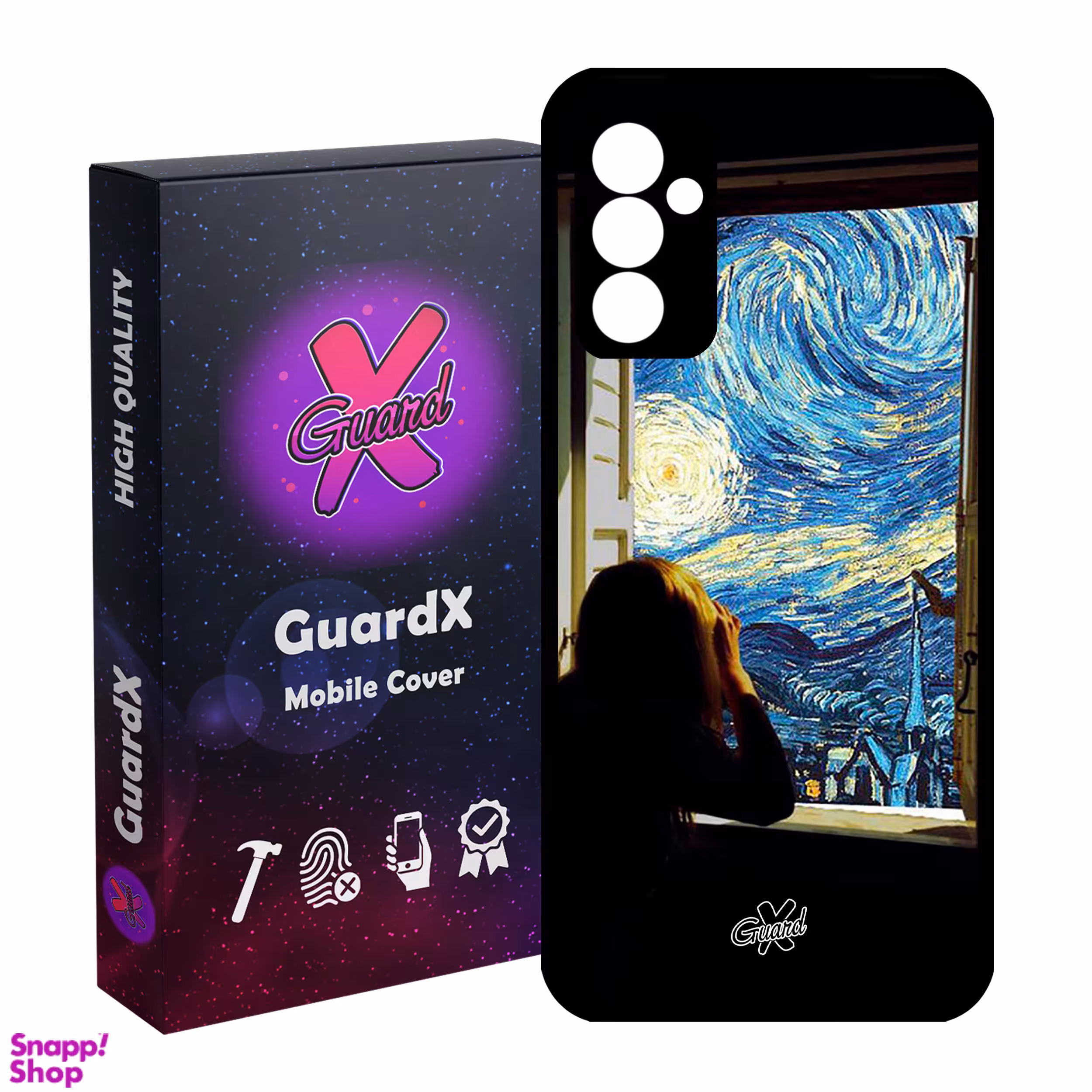 کاور گارد ایکس طرح Art مدل Glass10268 مناسب برای گوشی موبایل سامسونگ Galaxy A54 / A54 5G