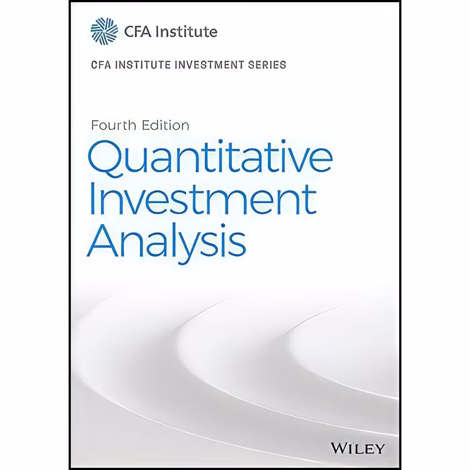 کتاب زبان اصلی Quantitative Investment Analysis  اثر CFA Institute