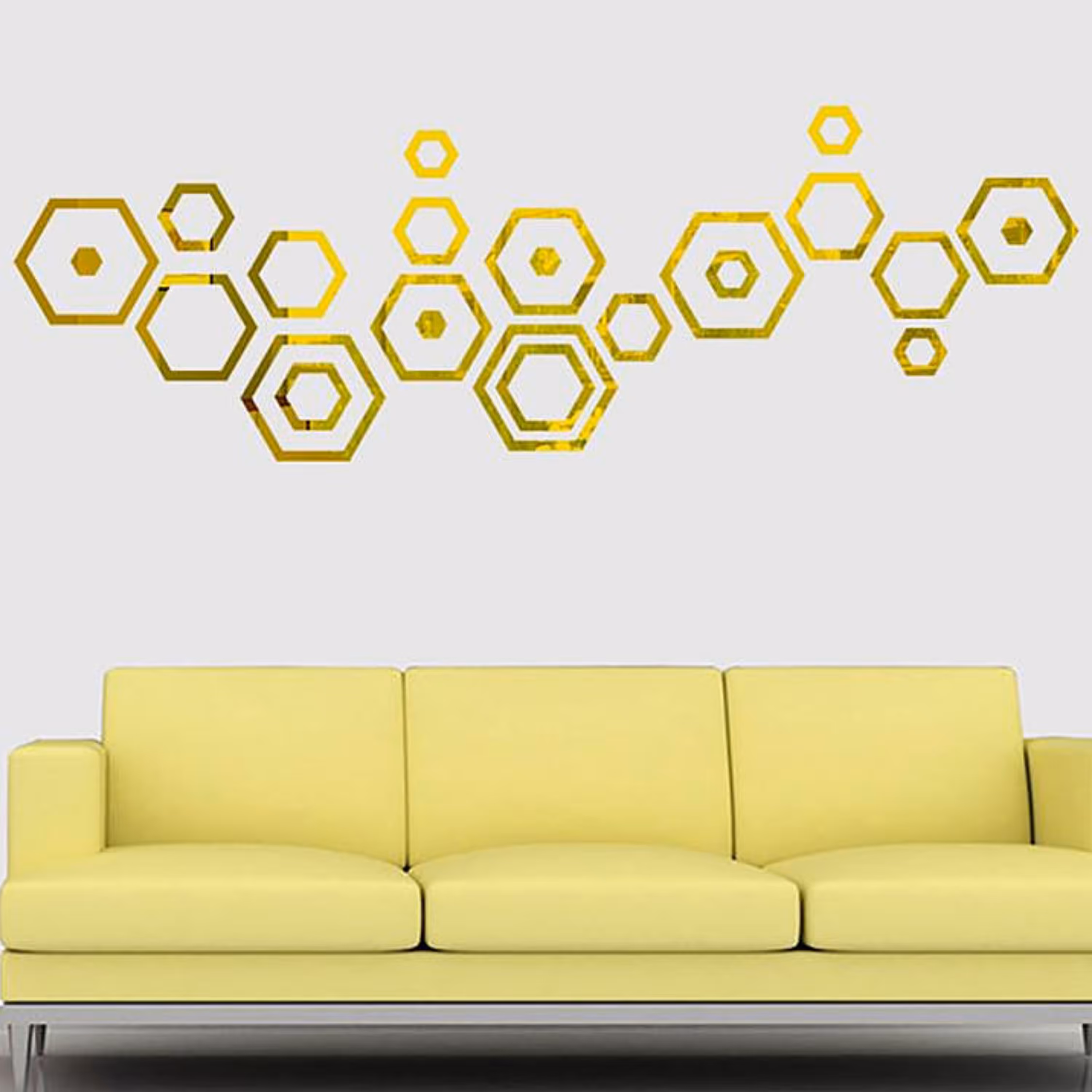 اینه دکوراتیو پدیده مدل لانه زنبور