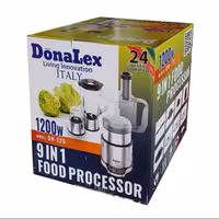 غذاساز 9 کاره دونالکس مدل DL-125 با ضمانت 24 ماهه
