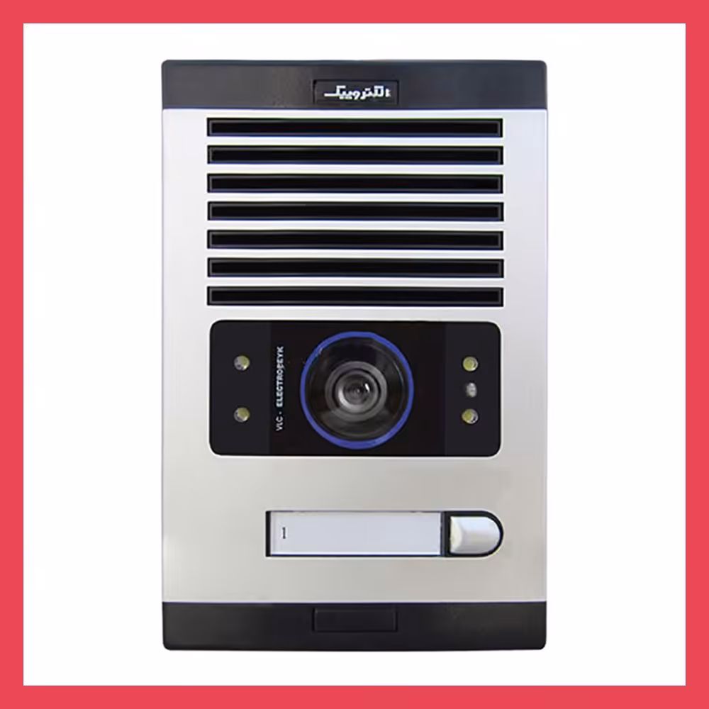 پنل آیفون تصویری الکتروپیک مدل 1086 (تک واحده)