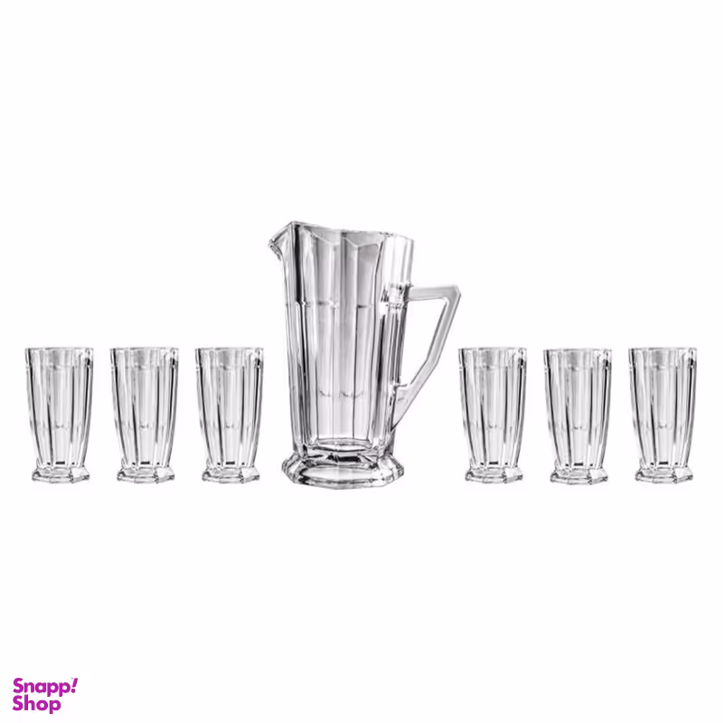 ست پارچ و لیوان  کد 8119 مجموعه 7 عددی