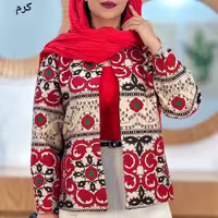 کت تافته لیانا فری سایز تا 46 قد حدود 63