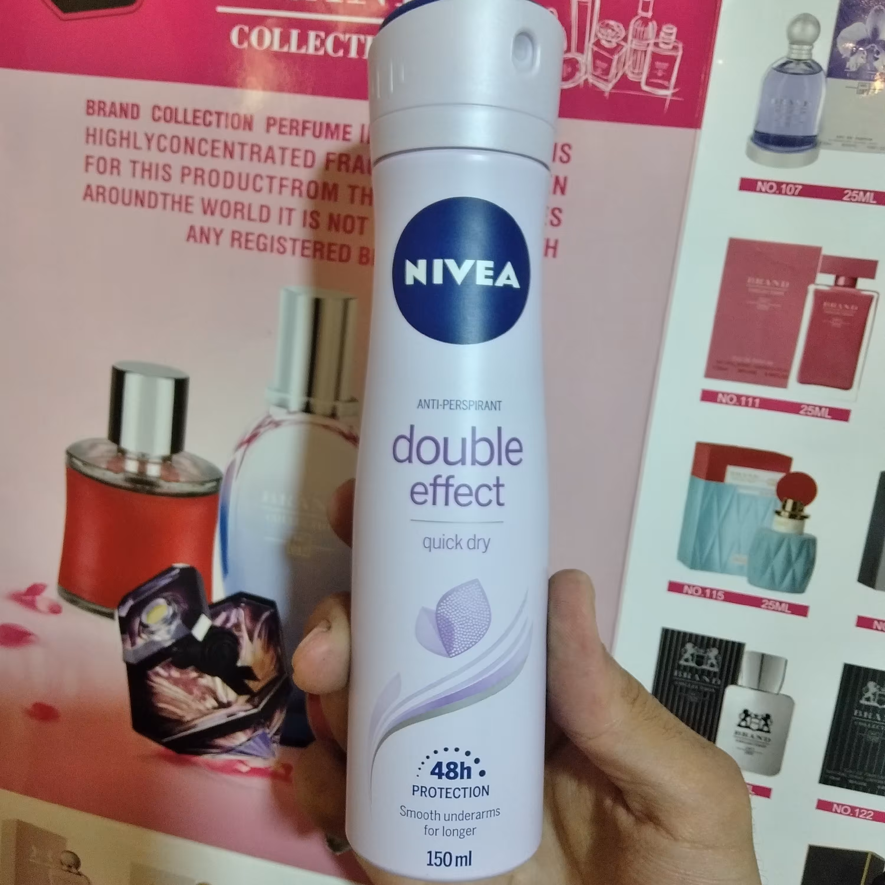 اسپری نیواضد تعریق دوبل  افکت اصل