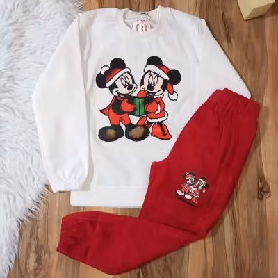 بلوز شلوار میکی اسپرت