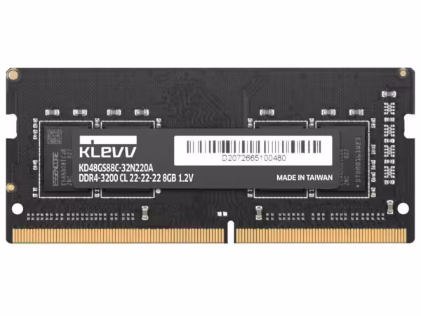 رم لپ تاپ DDR4 کلو 3200MHz مدل KLEVV SODIMM ظرفیت 8 گیگابایت