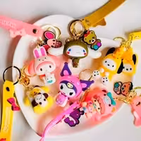 جاکلیدی و جاسویچی سیلیکونی مدل اووکادو دمپایی دراگون فروت