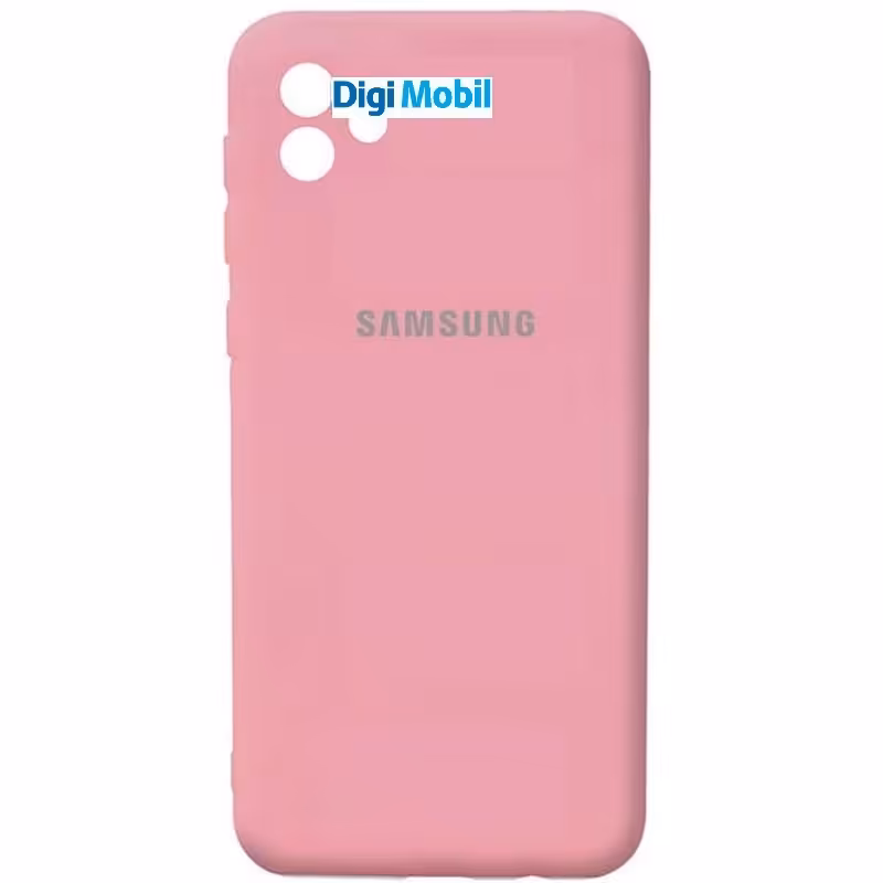 خرید کاور سیلیکونی گوشی سامسونگ A04 صورتی