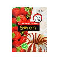 پودر کیک توت فرنگی نیمه آماده ( گیاهی ) 450 گرم سوران - soran
