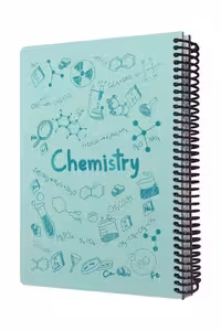 دفتر فرمول شیمی shiny فیروزه ای 100 برگ  24×17 دات نوت