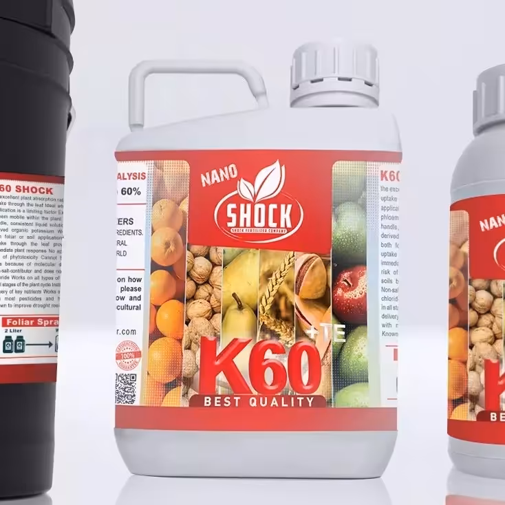 کود پتاس بالا مایع اصل آمریکایی پنج لیتری 60 درصد آمریکا (پس کرایه)