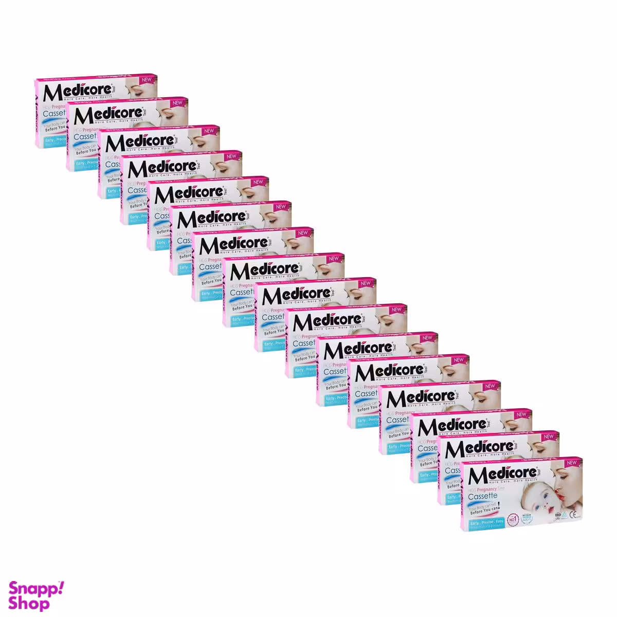 بی بی چک مدیکور (Medicore) مدل Cassette مجموعه 16 عددی