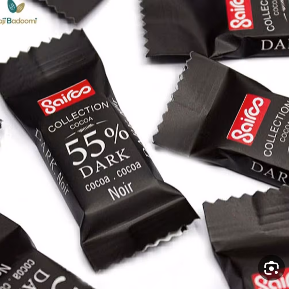 شکلات تلخ 55 درصد سایرو برند کناری شکلات پارمیدا