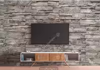 پوستر سه بعدی دیوار سنگی برای پشت ال سی دی BA-9860