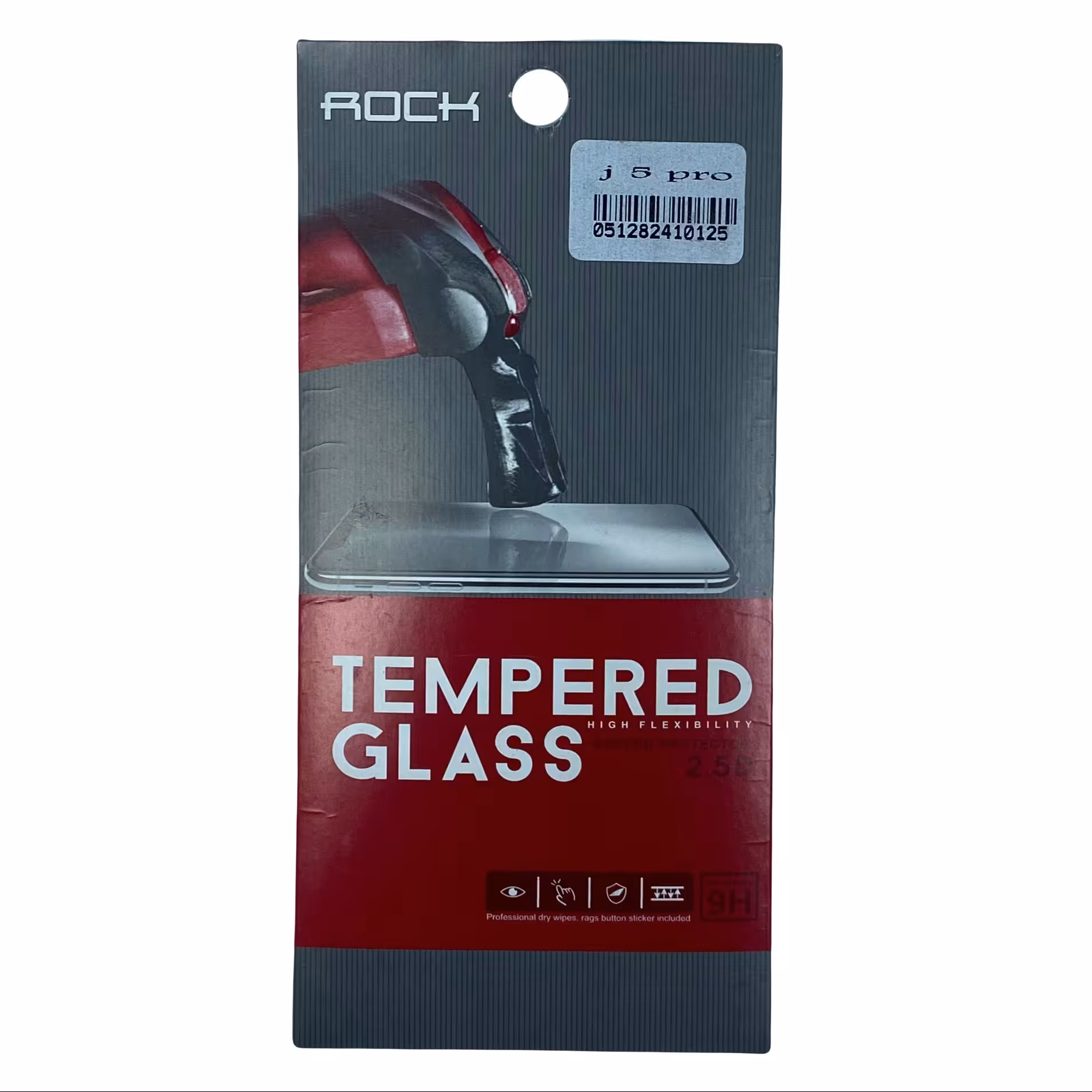 گلس شیشه ای مدل ROCK مناسب برای گوشی موبایل سامسونگ Galaxy J5 Pro و J750