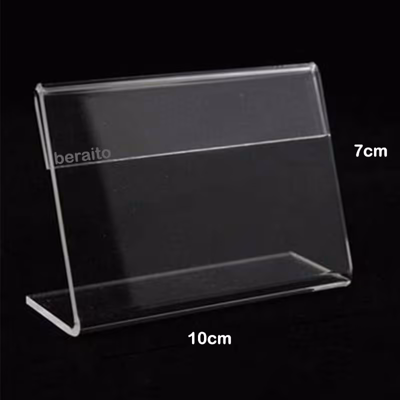 خرید طلق عنوان رومیزی پلکسی سایز 10 × 7 سانتی متر افقی