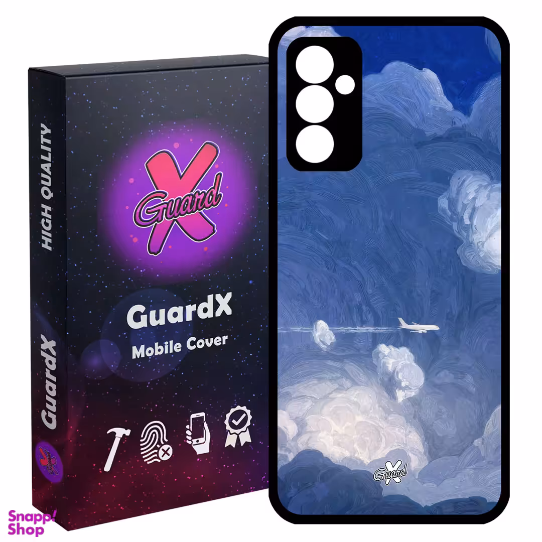 کاور گارد ایکس طرح هواپیما مدل Glass10597 مناسب برای گوشی موبایل سامسونگ Galaxy A54 / A54 5G