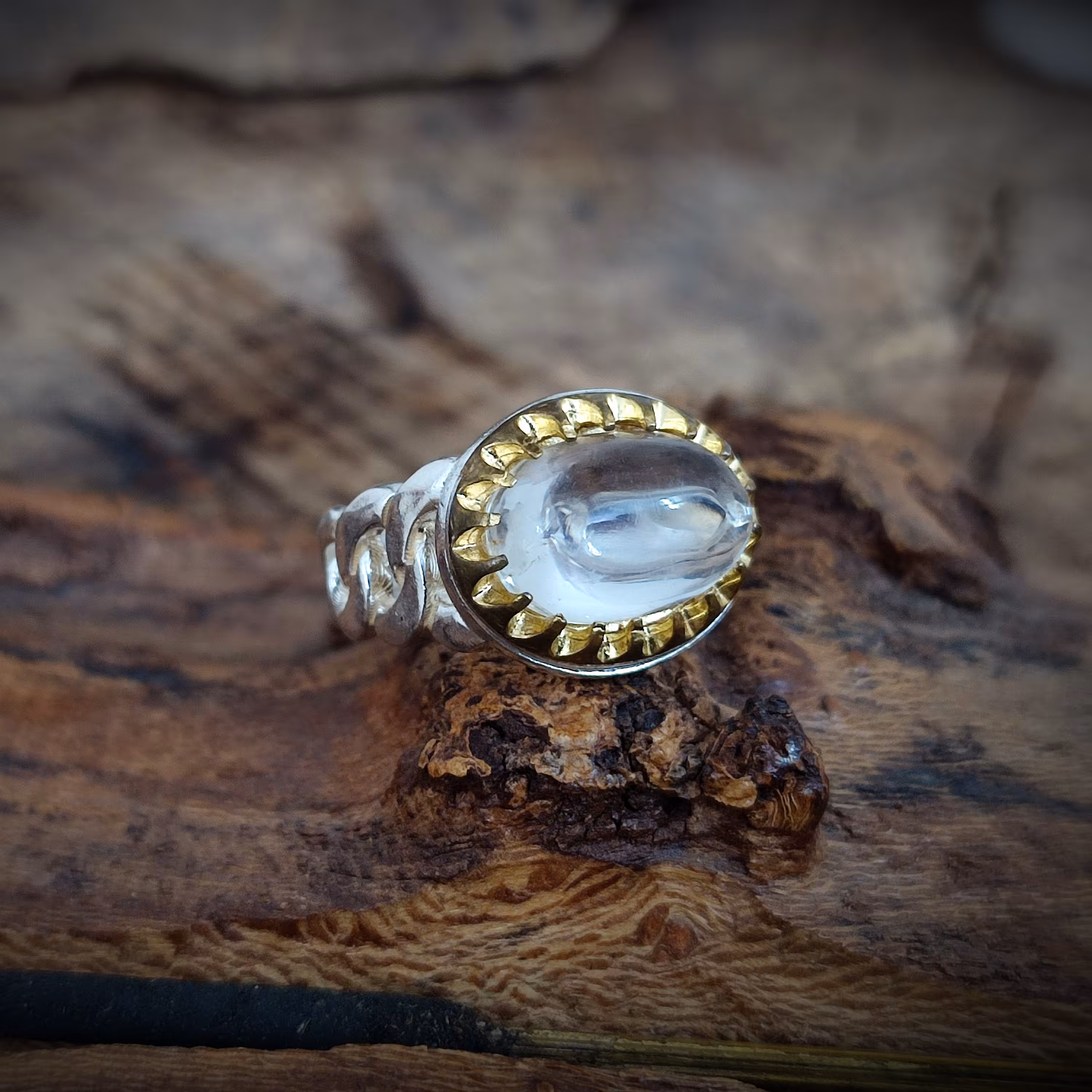 انگشتر نقره مردانه با نگین در نجف اصیل و طبیعی