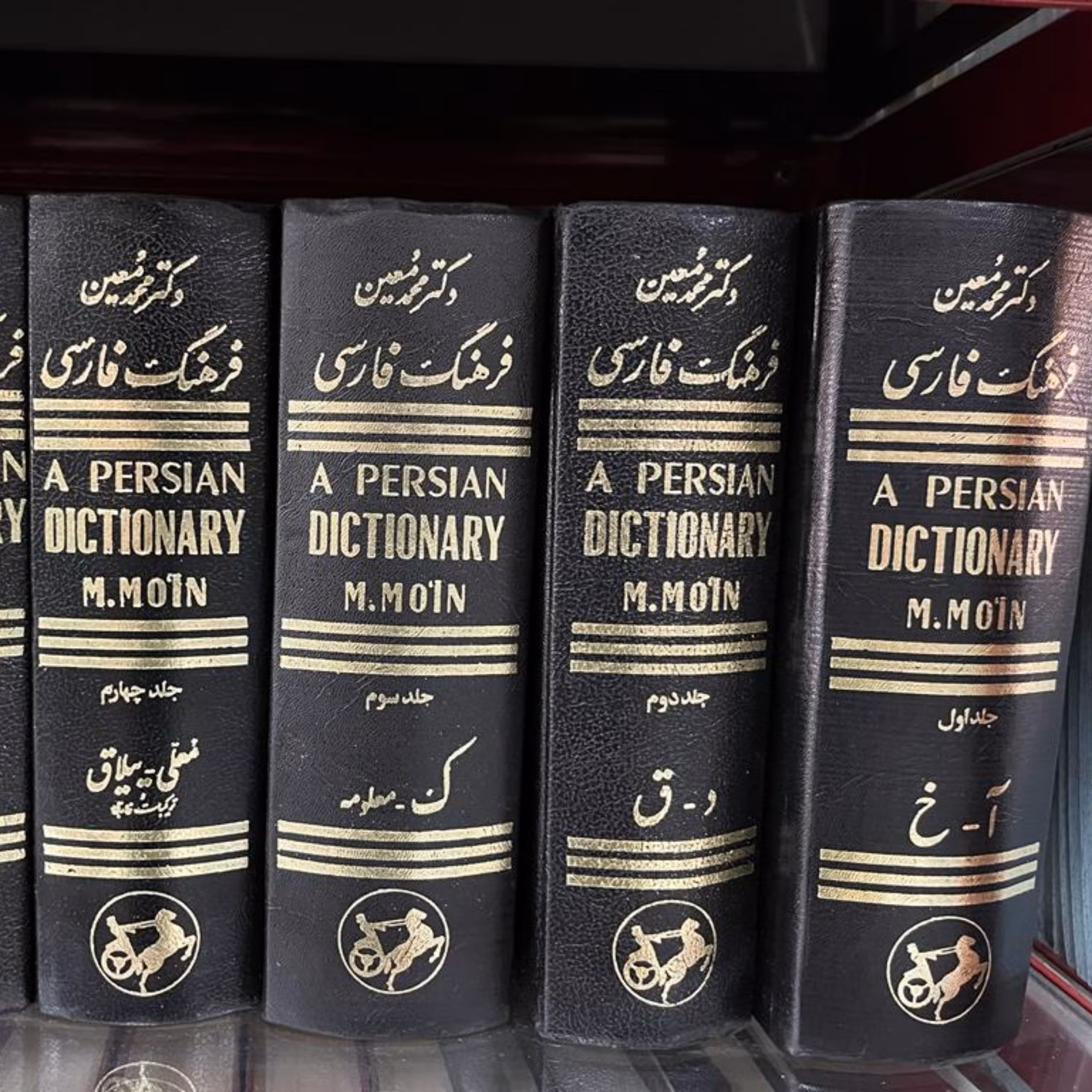 کتاب فرهنگ 6 جلدی معین