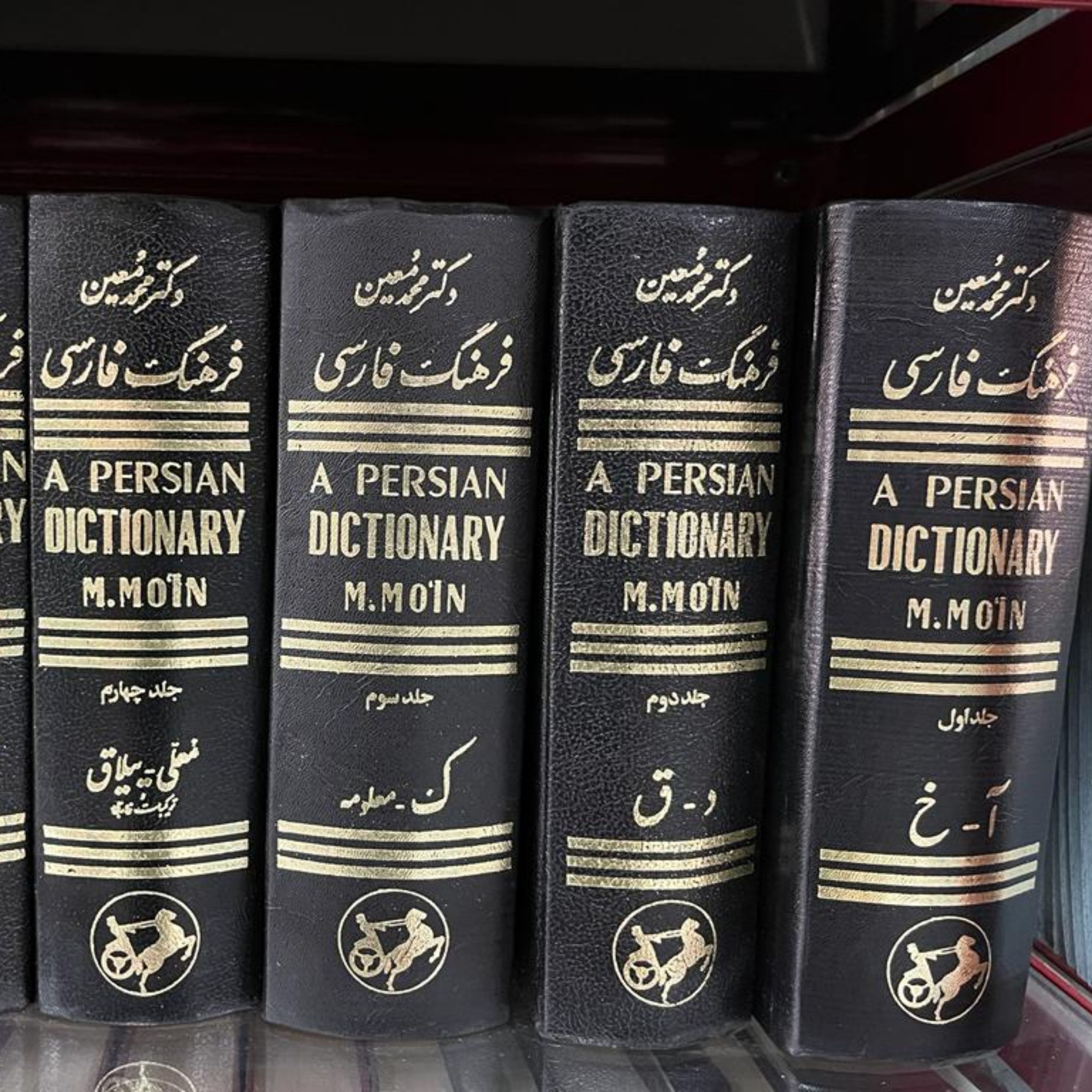 کتاب فرهنگ 6 جلدی معین