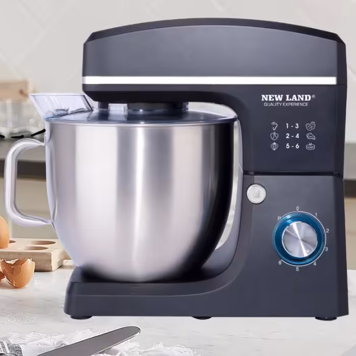 همزن کاسه دار 10 لیتری صنعتی نیولند NEWLAND مدل NL-2780BL

