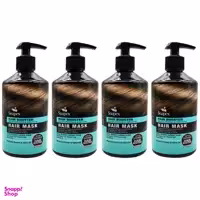 ماسک مو سوپکس (Soapex) مدل روغن زیتون و آلویه ورا حجم 500 میلی لیتر مجموعه 4 عددی