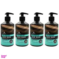 ماسک مو سوپکس (Soapex) مدل روغن زیتون و آلویه ورا حجم 500 میلی لیتر مجموعه 4 عددی