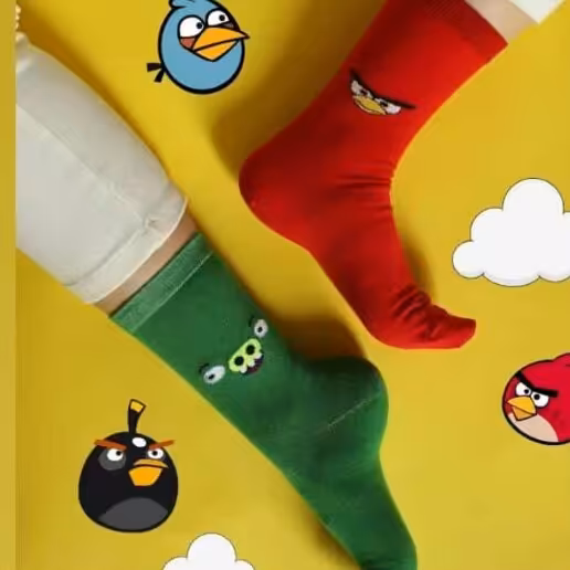 جوراب ساقدار. نخ پنبه. جین 12 تایی