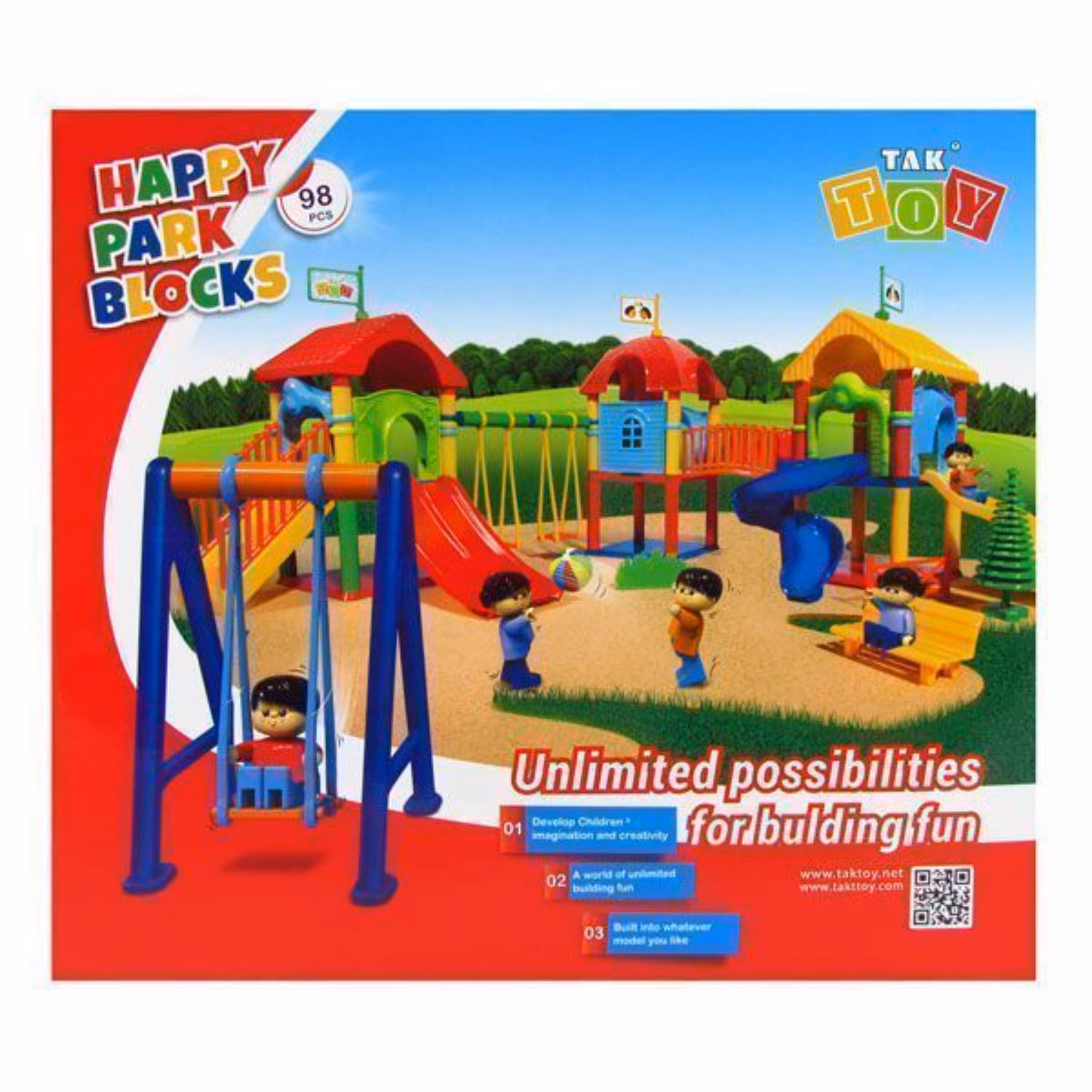 خانه سازی مدل پارک 98 قطعه مناسب گروه سنی سه سال و بالاتر 