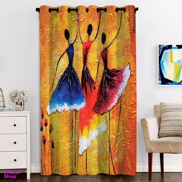 پرده مدل C6-50041 ارتفاع 270x140 سانتی‌متر