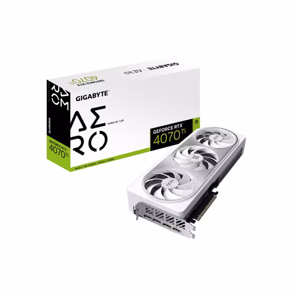 کارت گرافیک گیگابایت مدل GeForce RTX 4070 Ti AERO OC 12G