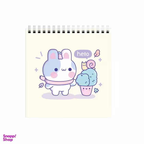 دفتر طراحی 64 برگ طرح نقاشی گربه فانتزی کد 4483583