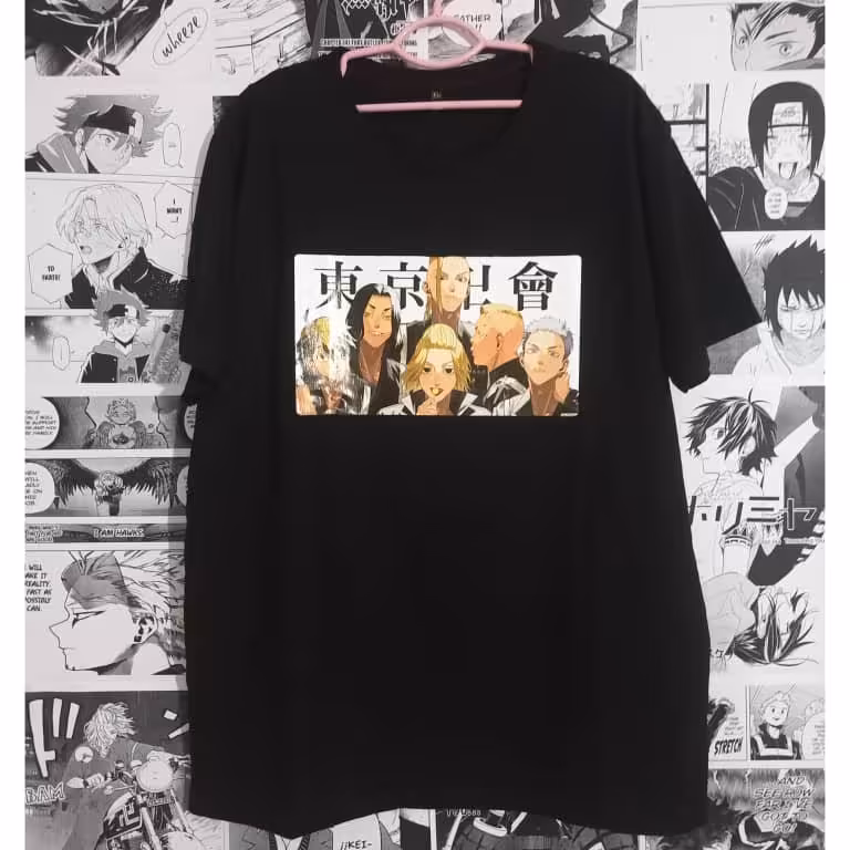 تیشرت چاپی طرح انیمه انتقام جویان توکیو