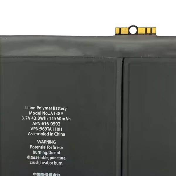 باتری آیپد اپل Apple iPad 3 Wi-Fi مدل: A1389 - دنافون