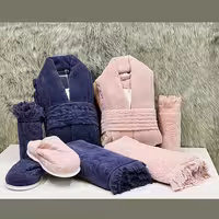 ست 10 پارچه حوله عروس و داماد bello