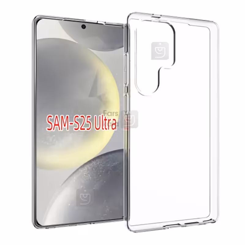 خرید قاب ژله ای شفاف گوشی گلکسی S25 اولترا | فارس کالا