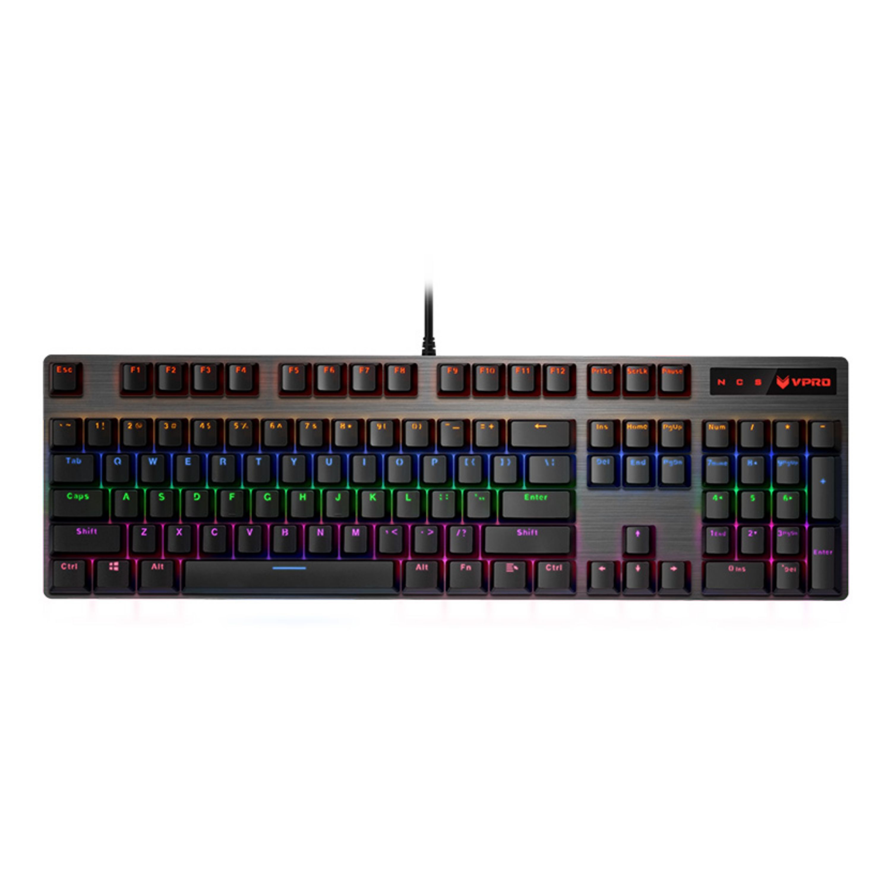 کیبورد مخصوص بازی Rapoo V500PRO با گارانتی 18 ماهه