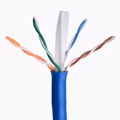 کابل شبکه Cat6 SFTP کی نت پلاس KP-NL6S00305 طول 305 متر