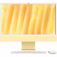 آی‎ مک 24 اینچ M4 پردازنده 10core – 10core حافظه رم 24 گیگابایت ظرفیت 512 گیگابایت SSD زرد Z1EL000D3 - Hiapple.ir