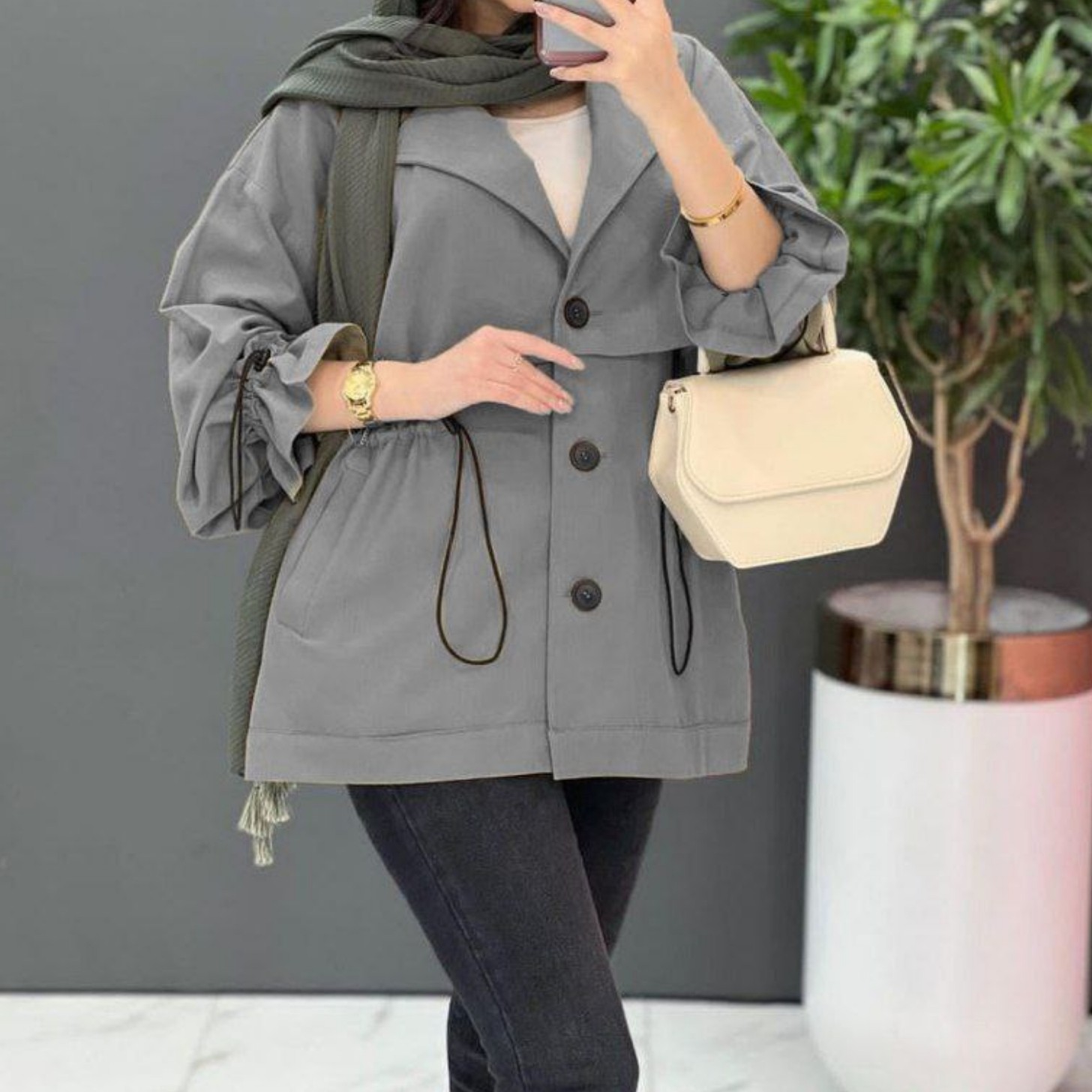 مانتو یقه آرشال