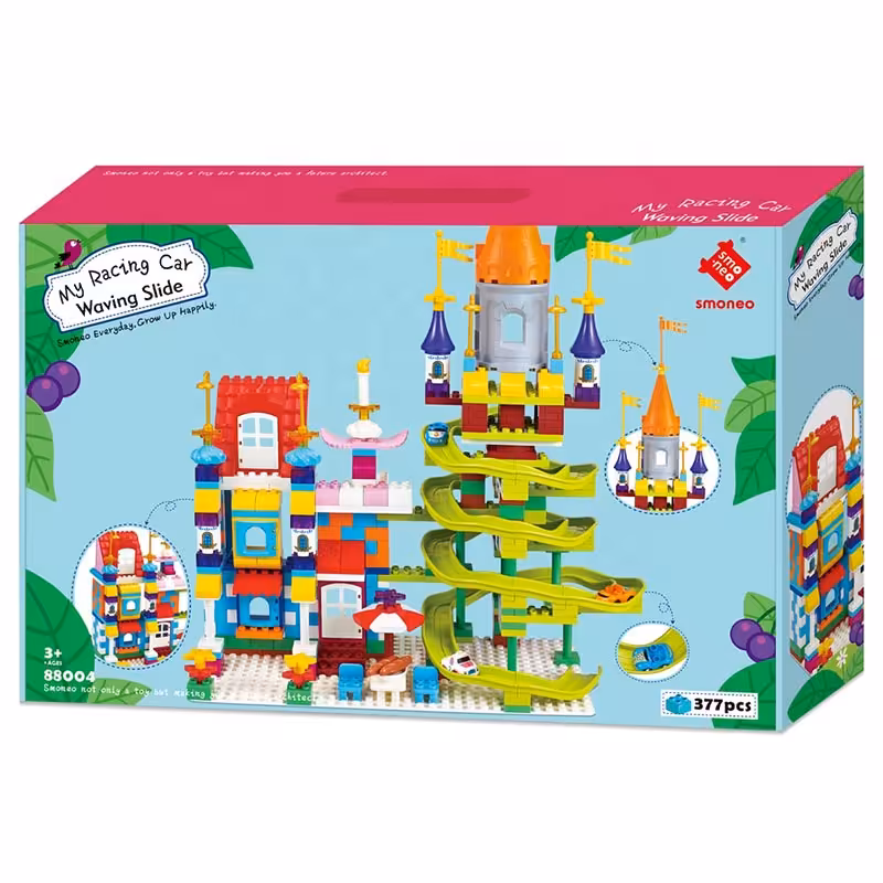 لگو دوپلو اسمونو 377 تکه مدل قلعه بزرگ smoneo کد 88004